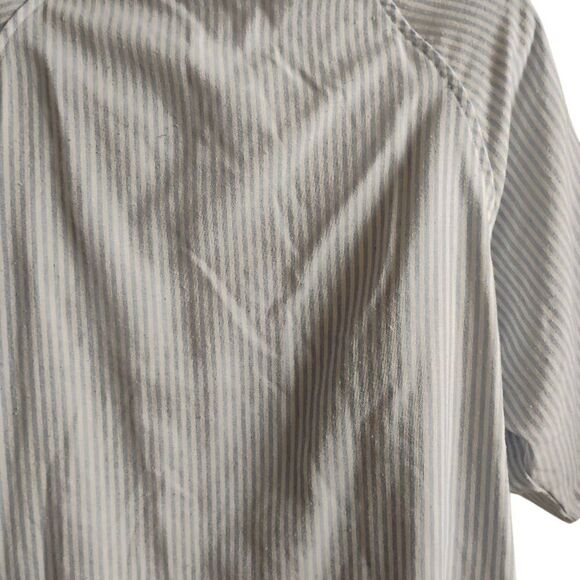 Judith March Blue and White Dolman Sleeve Dress - Picture 5 of 14